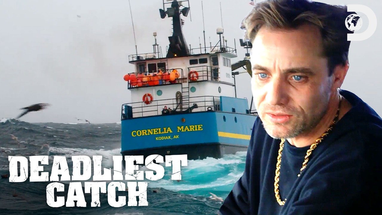 YouTube thumbnail for “Captain Jake Returns to the Cornelia Marie ⚓️ 🦀 Deadliest Catch | Discovery” by Discovery