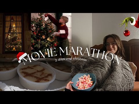 Holiday Movie Marathon | Vlogmas Edition 🍿🎬