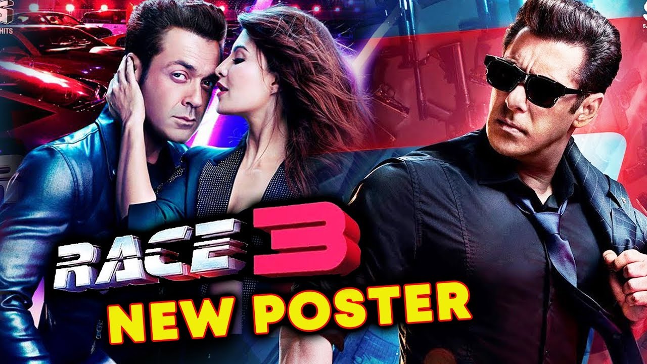RACE 3 NEW POSTER | Bobby And Jacqueline | SUSPENSE | Jessica Ditches Sikander