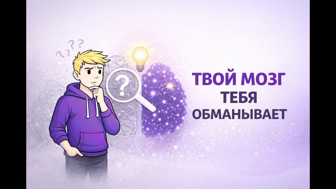 Почему Ты ленивый? Твой мозг тебя обманывает!