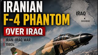 Rare Footage of an Iranian F-4 Phantom Over Iraq 🇮🇷✈️