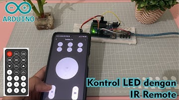 Tutorial Kontrol Led IR Remote Dengan Arduino & Cara Mengatasi Jika IR Remote Error Kodenya sama