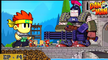 Dan The Man Stage 8-1-3 | Dan the Man Gameplay Walkthrough #4