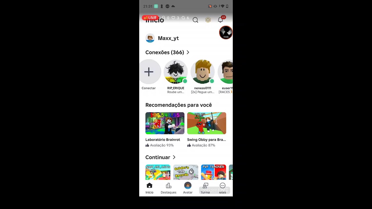 AO VIVO AGORA ROUBE UM BRAINHOT LIVE TROCAS E CONPRAS