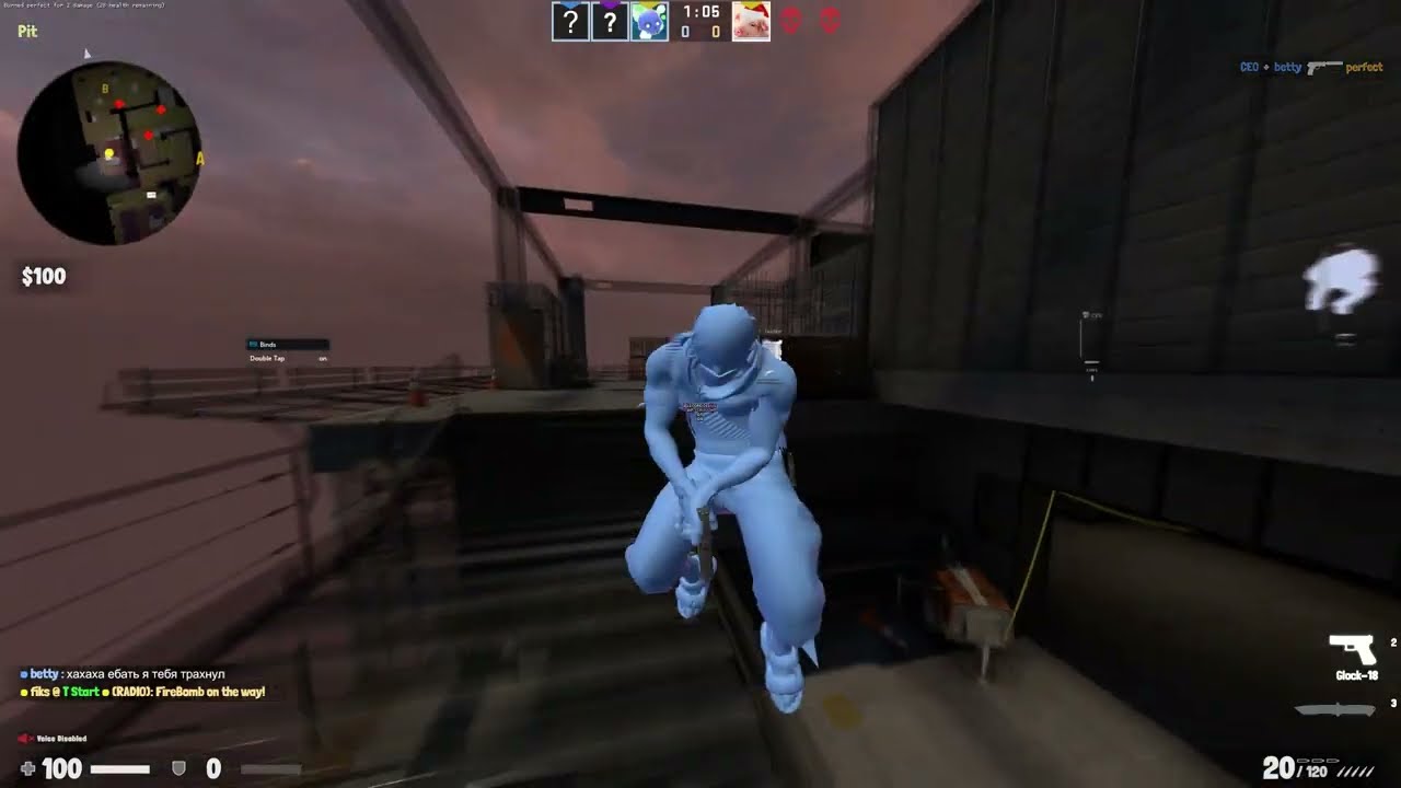 [2K] hvh highlights ft. NeverLose | exscord  + new 2k@165hz monitor