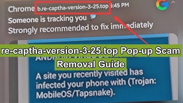 re-captha-version-3-25.top Spam Push Notifications - How to Remove?