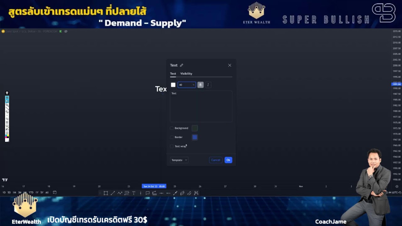 สูตรลับเข้าเทรดแม่นๆ ที่ปลายไส้  