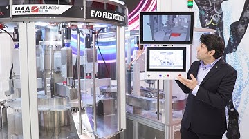 Automated by B&R - IMA EVO FLEX ROTARY Machine @ GIMA [sub: EN, JA]