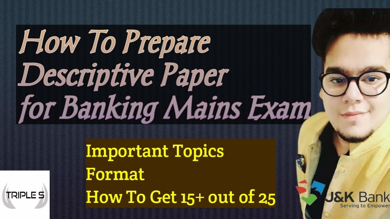 essay writing in bank exam