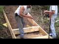 Installing Outdoor Stairs on a Lake-Front Home
