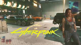 Cyberpunk 2077 - The first V's race [The Beast in Me: City Center]