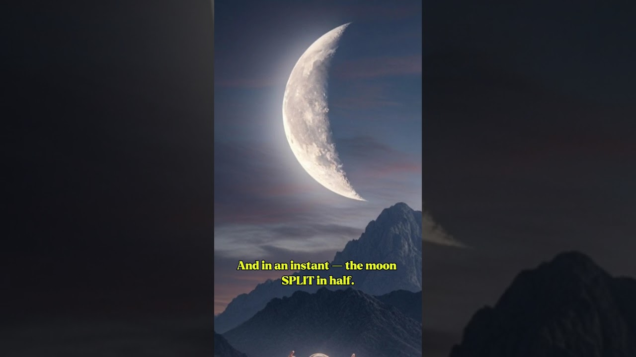 The Night the Moon Split in Half  A True Miracle in Makkah