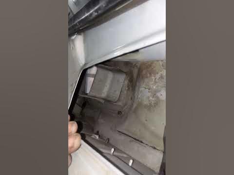 Как снять фильтр салона ланос Заз шанс фильтр салона - YouTube