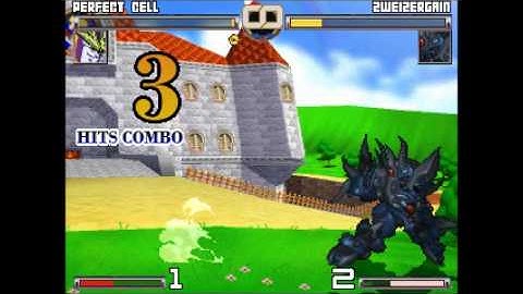 Mugen Tournament AI 3 Cell vs Zweizergain Fight 10