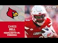 Louisville WR Chris Bell Jr. Highlights vs. Virginia