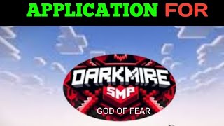my application for darkMineSmp @Honey members @ITZ_SENIOR screenshot 5