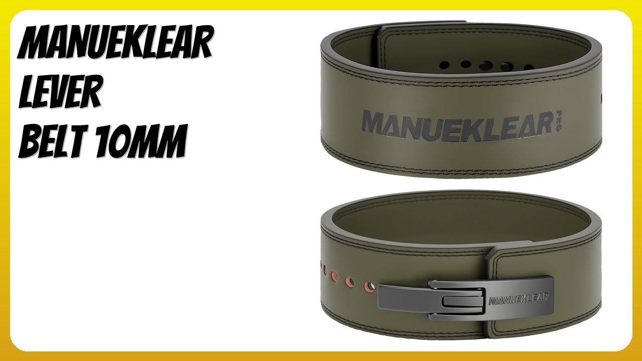 REVIEW (2025): MANUEKLEAR Lever Belt 10mm. Features