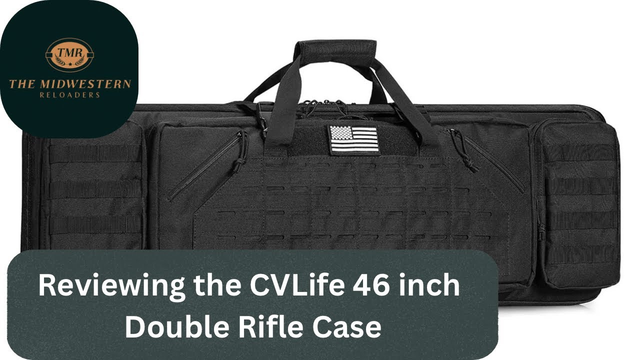 Reviewing the CVLife 46 inch Double Rifle Case - YouTube