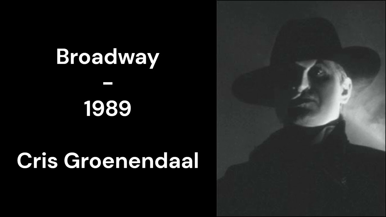 Cris Groenendaal as The Phantom - Broadway - 1989