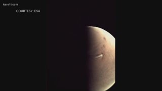 Unusual cloud spotted on Mars