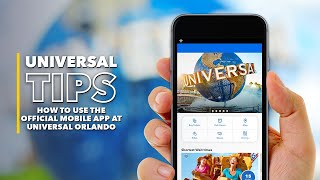 How to Use the Official Universal Orlando Resort Mobile App | Universal Tips screenshot 1