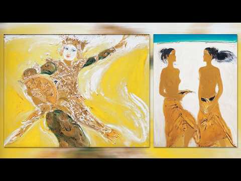 A Closer Look At Srihadi Soedarsono’s Rare Masterpieces: "Dinamika Legong" & "Dialog Di Pantai" | global auction