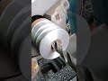 Confecção de uma polia de alternador com corpo alongado, para adaptação em motor .