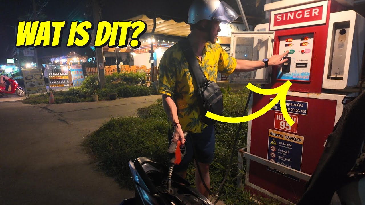 HOE WERKT DEZE BENZINE POMP ? 