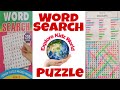 Explore Enjoy WORD SEARCH PUZZLE in English | Explore Kids world | fun learning activities for kids