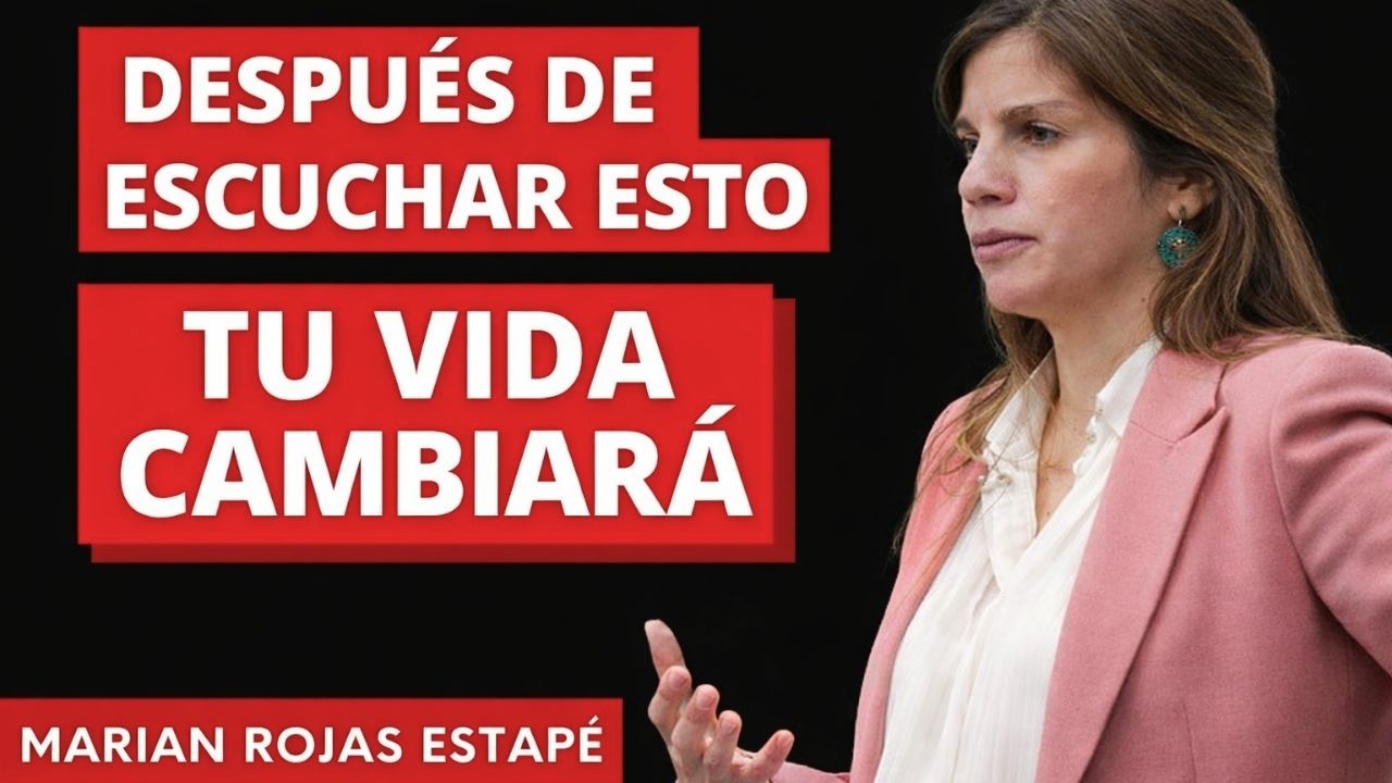 ¡ESCUCHA ESTO TODOS LOS DIAS! Aprenderás a ser FELIZ | Marian Rojas Estapé