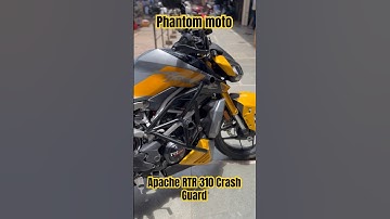 Apache RTR 310 Crash Guard 😍 #apachertr310 #tvsapachertr310 #rtr310 #tvsbikes