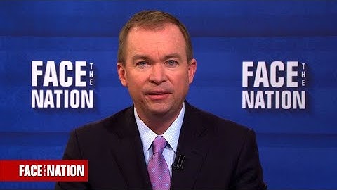 Mick Mulvaney says the Trump administration wants "the best tax bill that can pass"