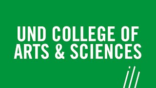College Of Arts & Sciences University Of North Dakota