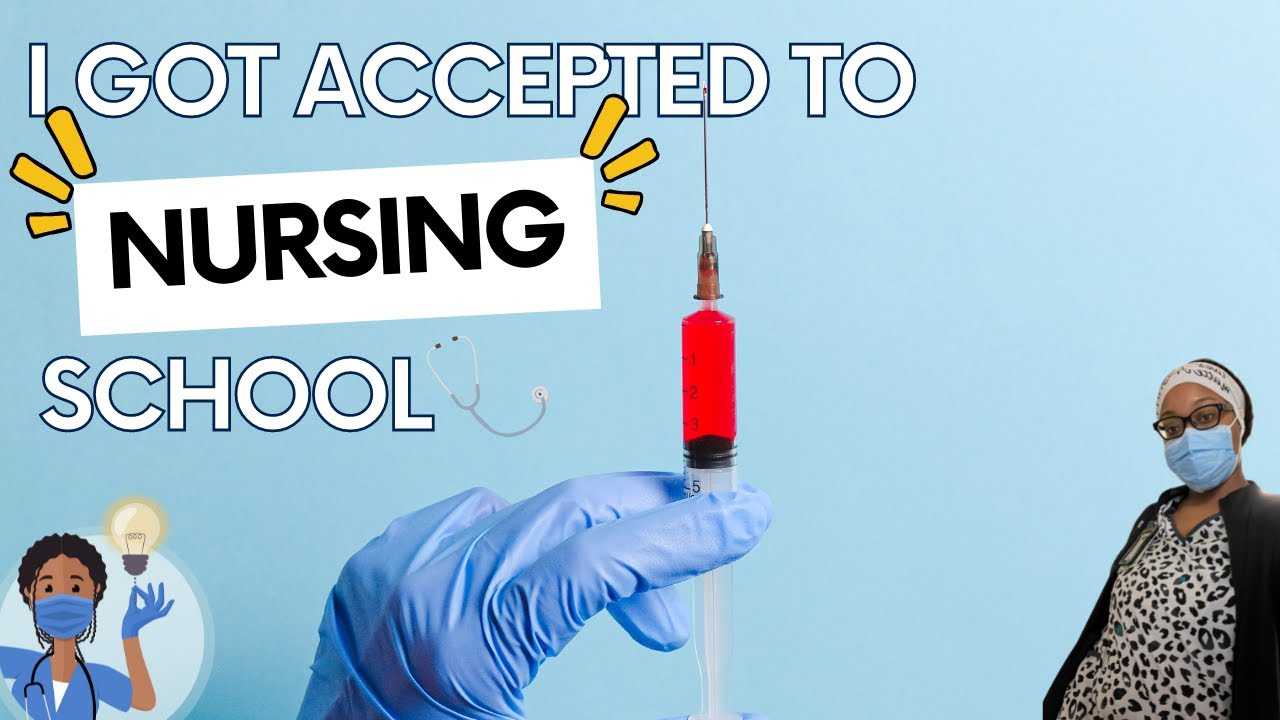 VLOG I GOT ACCEPTED TO NURSING SCHOOL👩🏽⚕️ NURSING JOURNEY PT 1 YouTube