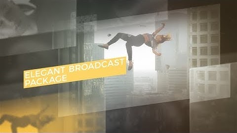 After Effects Template: Elegant Broadcast Package