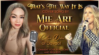 THAT'S THE WAY IT IS @CelineDion   of #davao #livecoversong #celinedion #trending #panabocity