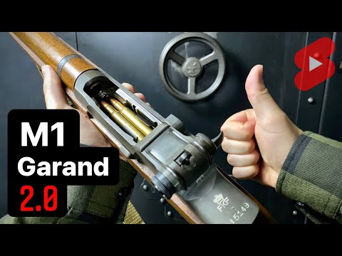 The Anti Garand-Thumb Garand with On-Demand PING! 💥 Shooting #Shorts