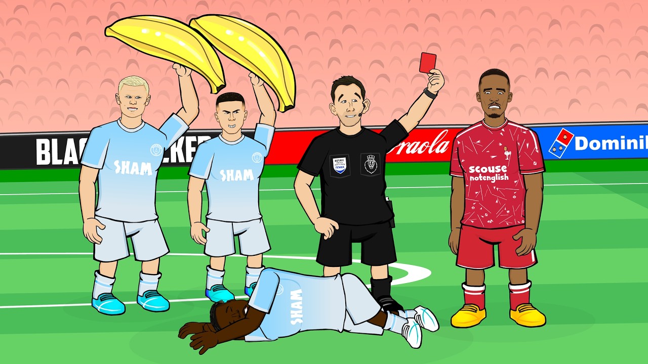 MAULED BY THE CHEATERS😂 Liverpool 0-3 Man City - the REAL highlights!