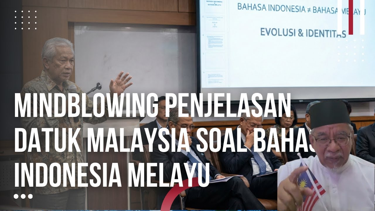 Kaget! Pakcik Malaysia Bongkar Fakta yang Bikin Warganya Malu Soal Bahasa Indonesia!