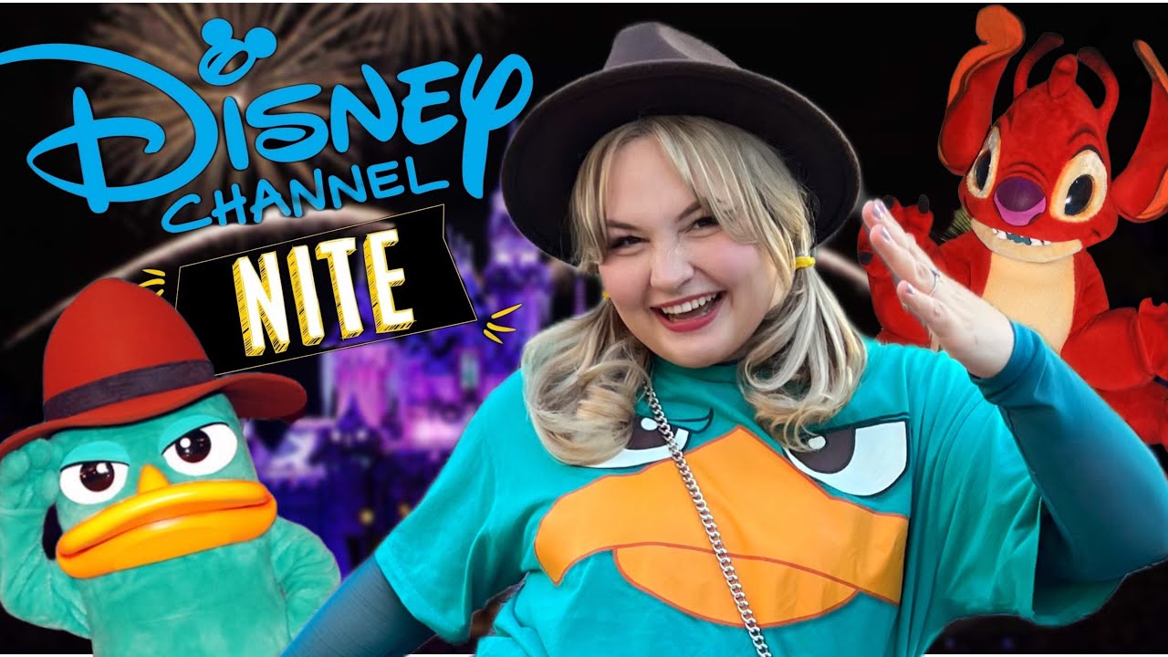 Disneyland's FIRST Disney Channel Nite | RARE Characters & Hidden