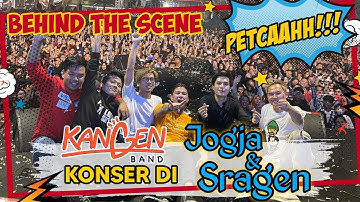 Perjalanan ke Jogja dan Sragen , Kangen Band manggung
