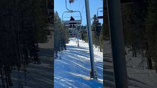 SKYLIFT VIEWS 😳 #views #skiing #art #winter #colorado #cool #height #scary #shorts #goals #vibes