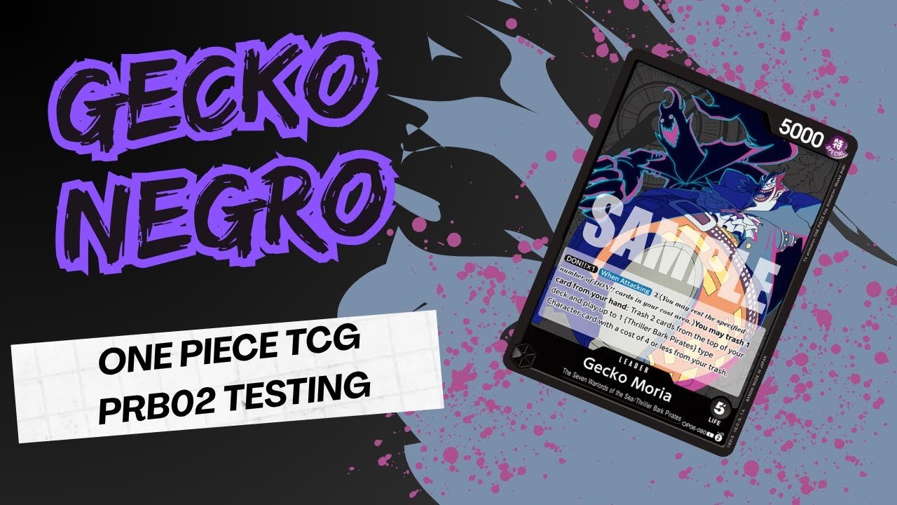 Gecko Moria vuelve al META en OPTCG | PRB-02
