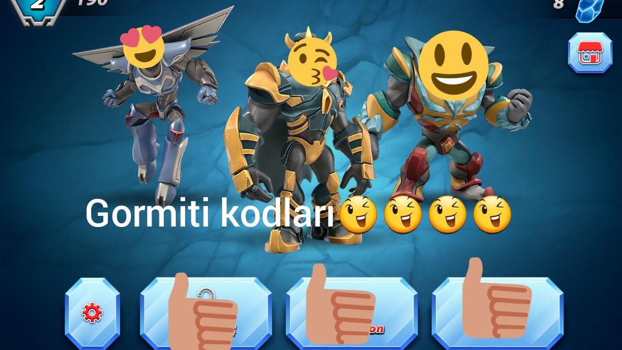 Gormiti kodları🙋🙋🙋🙋🙋