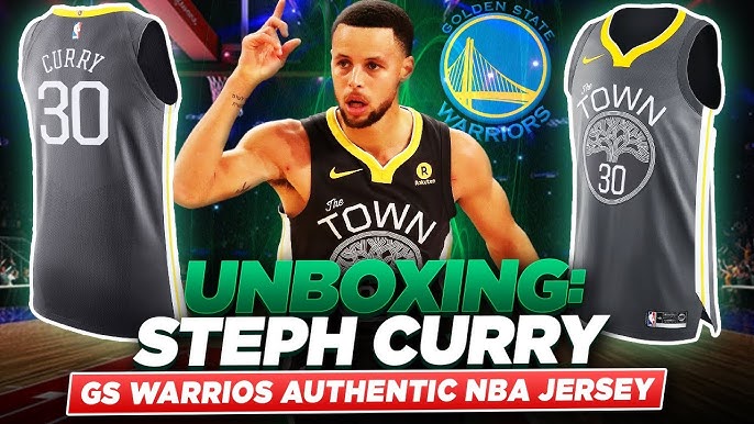 UNBOXING: Steph Curry Golden State Warriors NIKE NBA AUTHENTIC JERSEY (City  Edition) 2020-21 