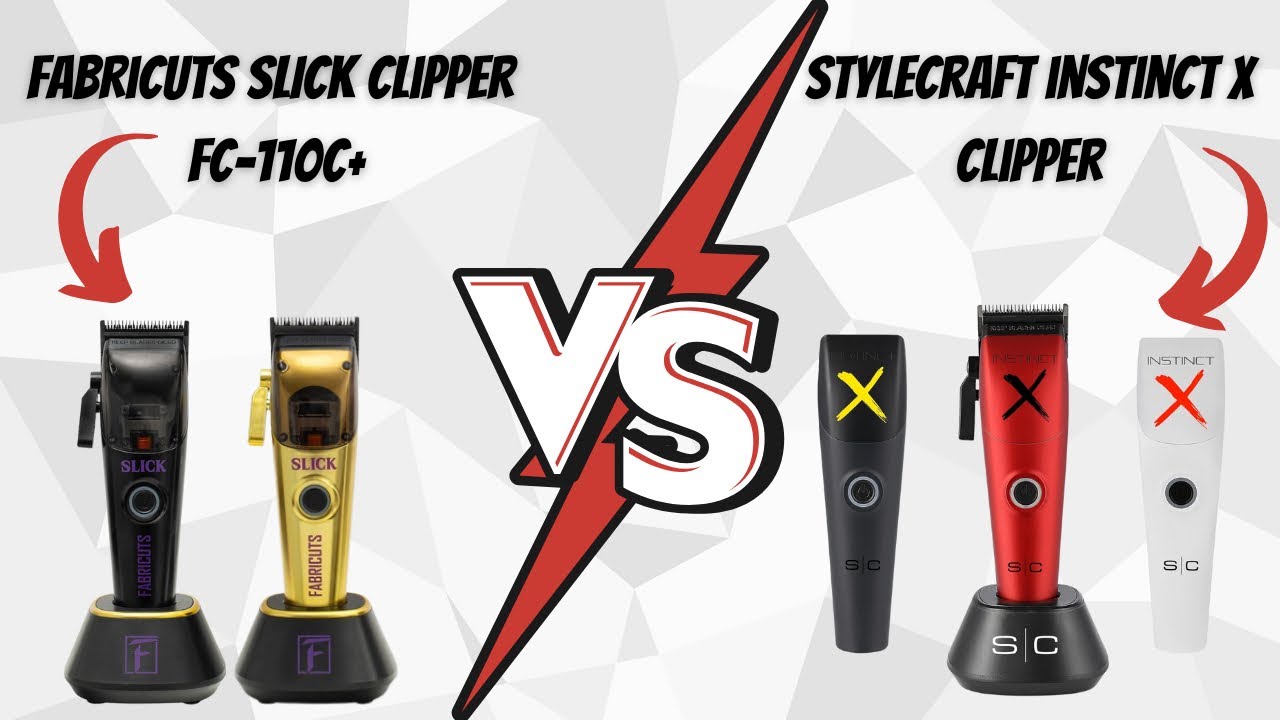 Fabricuts Slick clipper VS stylecraft instinct x || האם הם באמת אותו דבר?