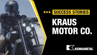 Kennametal & Kraus Motor Take Precision to the Next Level