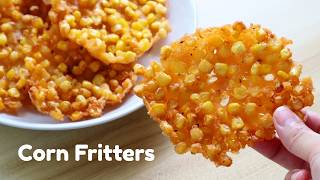 How to Make Super Crispy Corn Fritters | Delicious Snack Idea!