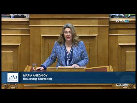 Ομιλία στην Ολομέλεια της Βουλής για την Επιστολική Ψήφο