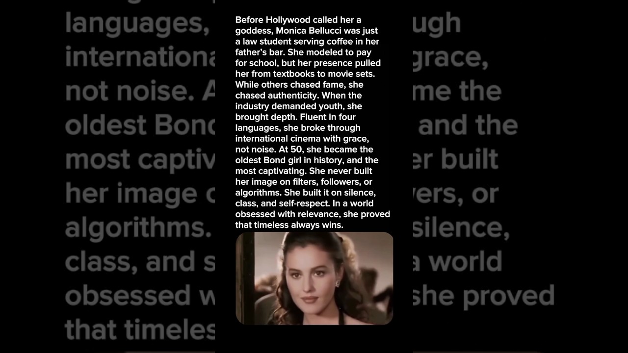 Monica Bellucci: proof that timeless confidence beats trends 